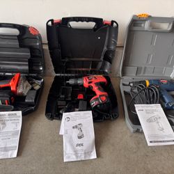 Cordless & Corded Drills