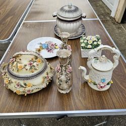 7 Made In Italy Porcelain Pieces