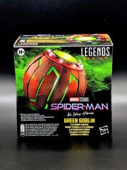 Green Goblin Electric Pumpkin Light up with Sound