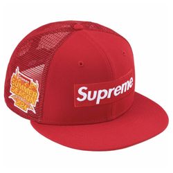 Supreme X New Era Red 7 1/8