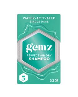 GEMZ Restore Shampoo, Perfect Air Dry, Color Safe - 5ct/0.3oz