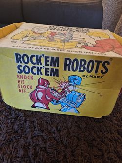1960s Rock'Em  Sock'Em Robots