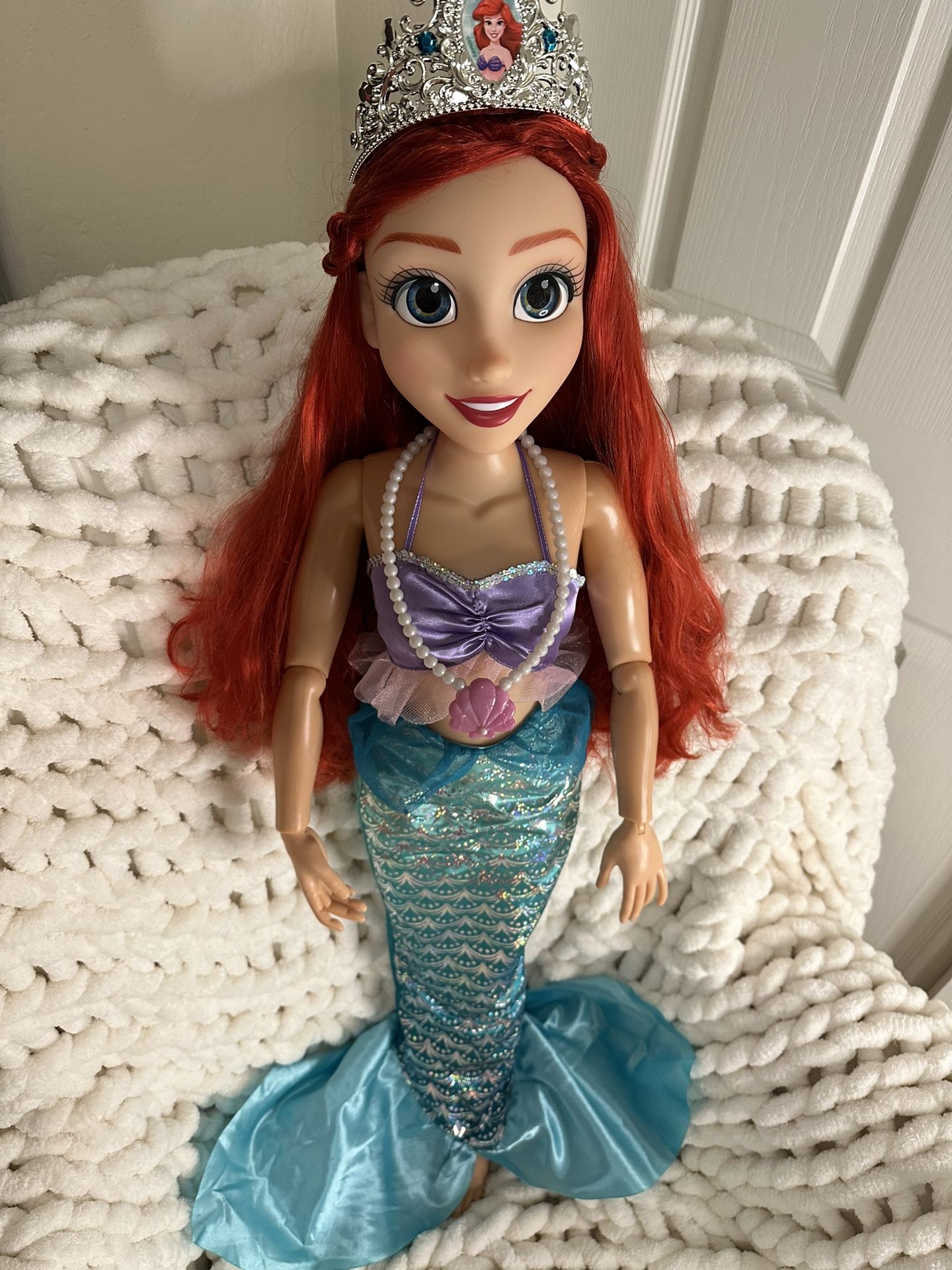 Life Size Disney Princess Ariel Playdate Doll – 32” Tall