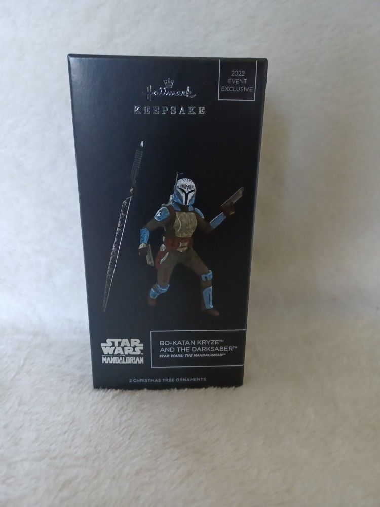 Star Wars Hallmark Keepsake Bo-Katan Kryze And The Darksaber