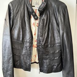 Miss Top Gun Leather Jacket 
