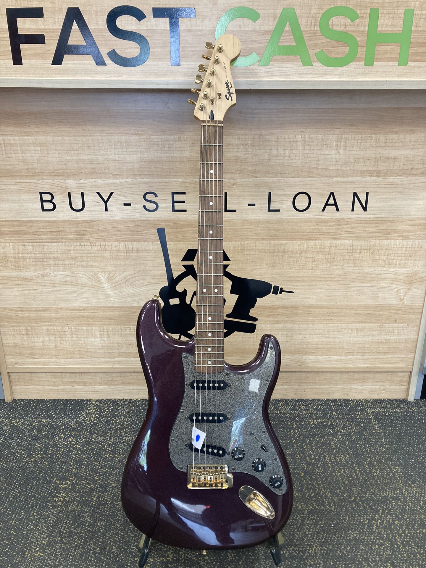 FENDER Squier Bullet Stratocaster Purple Sparkle\Electric Guitars