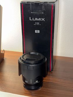 Panasonic Lumix S 35mm f/1.8 Lens (L-Mount) - Like New w/ Box