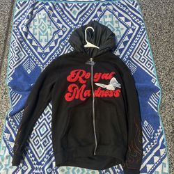 Royal Madness Y2K Vintage Zip Up Hoodie 