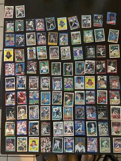 Collectible baseball cards, valued $500 in all