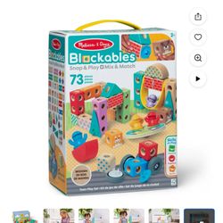 Melissa and Doug Blockables snap&play-mix&match