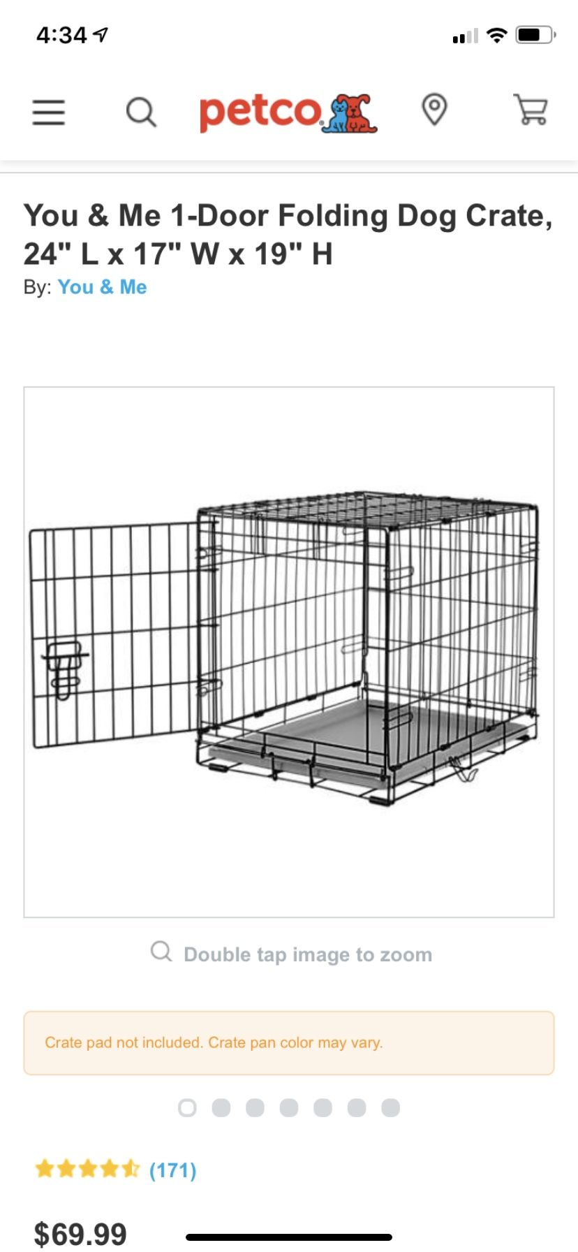 You & Me Dog Crate