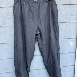 Cheetah Brand Parachute/Windbreaker Nylon Track Pants size Large
