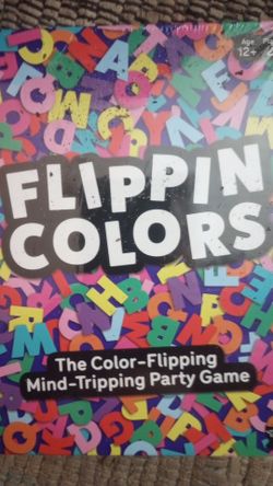 The Color -Flipping Mind - Tripping Party Game New