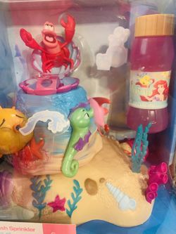 Little mermaid bubble & splash sprinkler