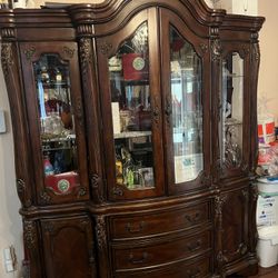 Hutch  Real Oak Wood