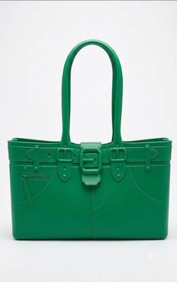 Tote bag by Great Bag Co size large vibrant green 💚