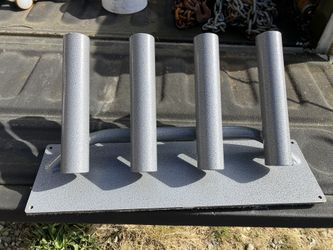 Four Rod Rocket launcher/Rod Holder Powder Coated