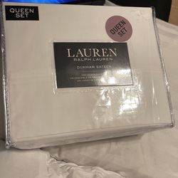 Sheet Sets Ralph Lauren Used, Like New.