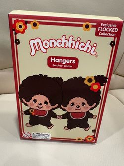 Monchhichi Hangers Exclusive Flocked Collection