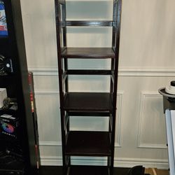 Small Brown Bookshelf