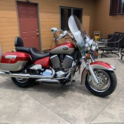 2003  Red Victory TC92 Touring Motorcycle 