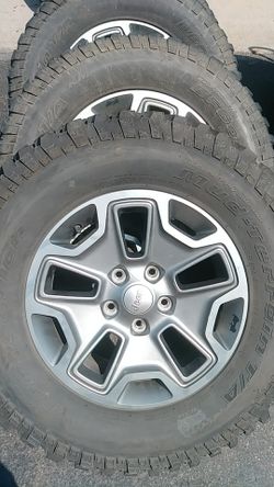 5 Rubicon wheels/tires