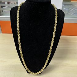 Gold Rope Chain 24’