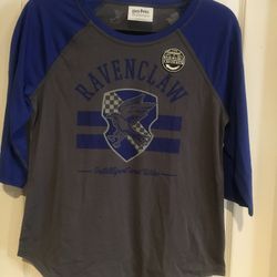 HARRY POTTER RAVENCLAW REVERSIBLE RAGLAN T-SHIRT