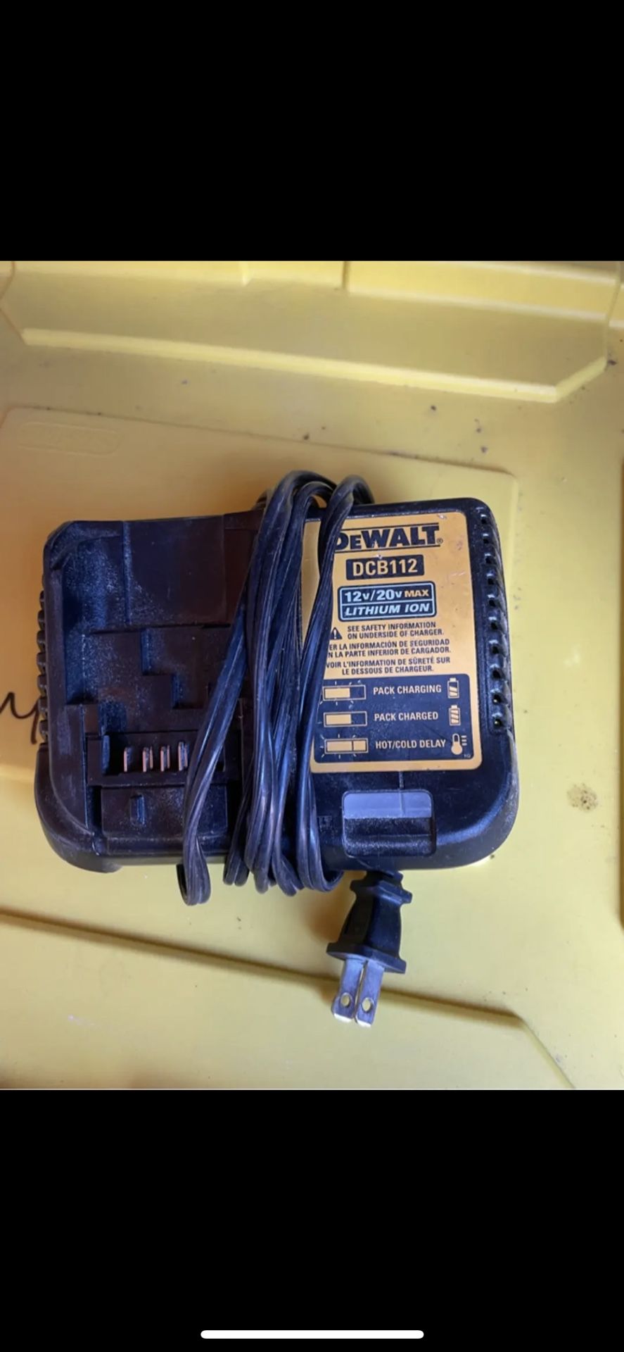 Dewalt Battery and Charger 