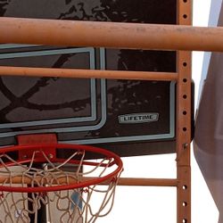 Used lifetime Portable Basketball Hoop Pick Up Only