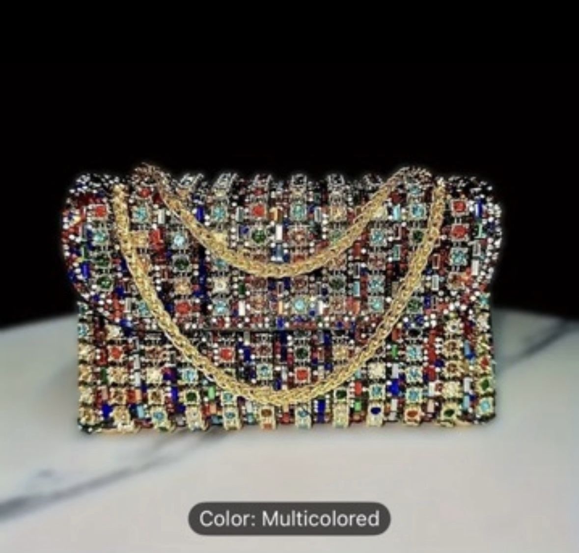 Sparkly Crystals Rhinestone Evening Bag for Women Shoulder Bags Crossbody Bag