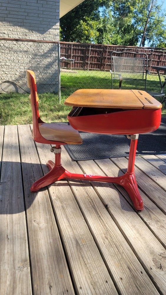 Antique Kids Desk