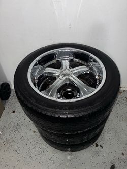 22 inch rims with tires