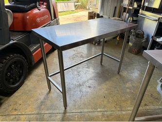 24x48 Stainless Work Table