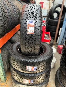 3 Goodyear Used Tires 275/70/18