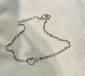 James Avery “Heart Station” anklet