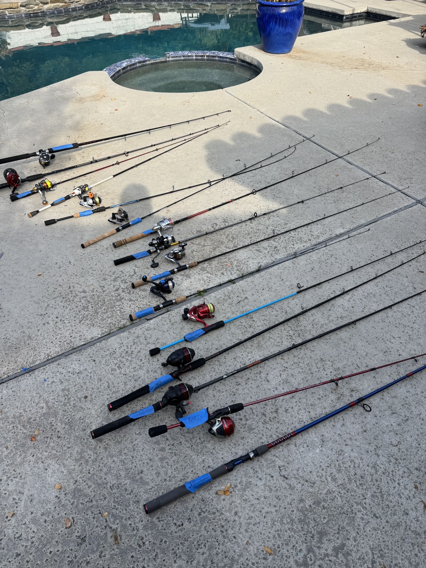 Fishing Rods And Reels - All Different Price Points