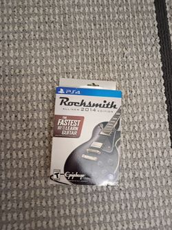 Rocksmith Playstation 4 Game with Tone Cable New Sealed