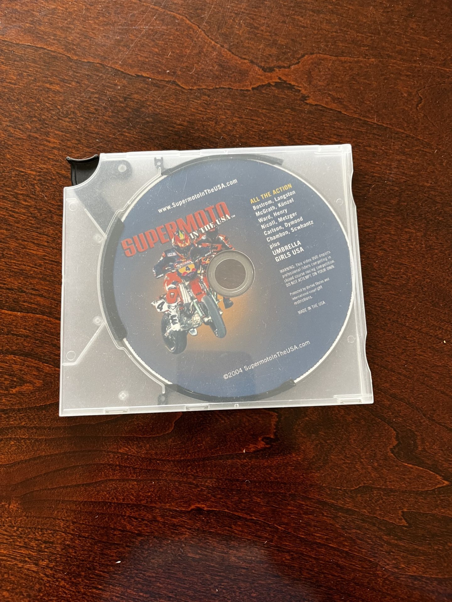 Super Moto In The Usa, Dvd