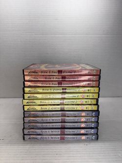 Avatar The Last Airbender Series DVD Set 12 Volumes Nickelodeon