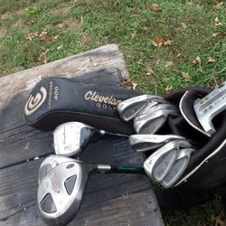 Golf Club Set Irons Drivers Puttrr Wedge Bag... Complet
