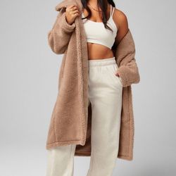 Teddy Coats - Waffle Cone and Black