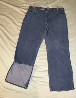 Gap Blue Denim Jeans with side slit size 14