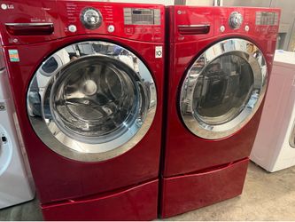 Lg washer and gas dryer set