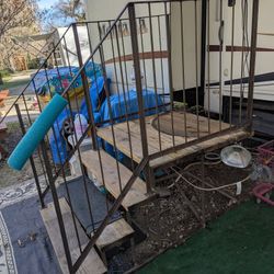 RV Trailer Stairs
