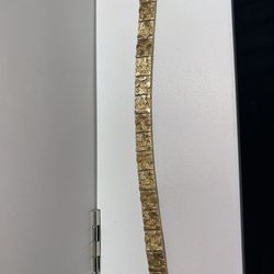 Nugget Bracelet 10k