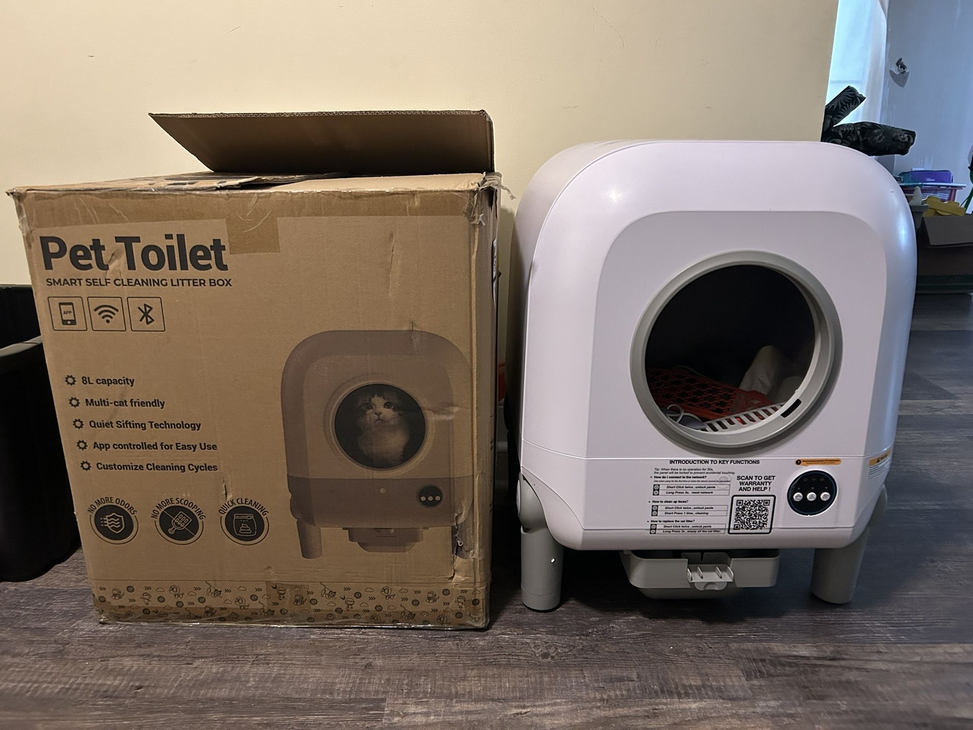 Cat Litter Box New