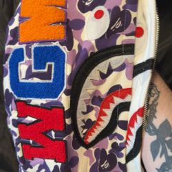 Bape Dual Hood Zip Size Medium