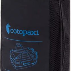 New Codipaxi Allpa 50L Duffel Bag Black Backpack Stowable 