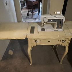Singer Antique Sewing Table 